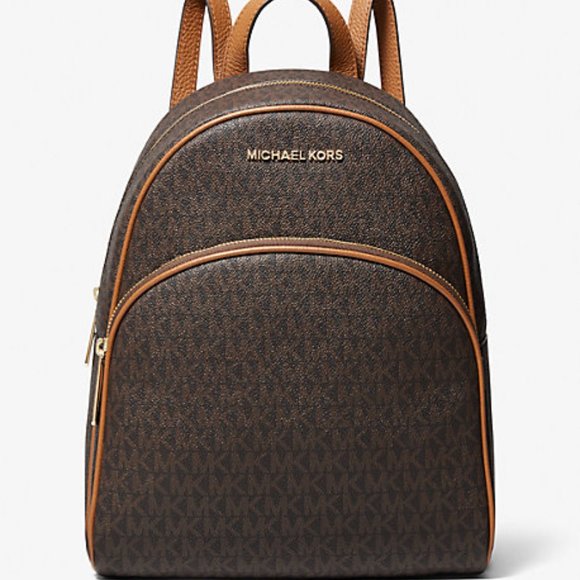 Michael Kors Abbey Medium logo Backpack Purse main image 6